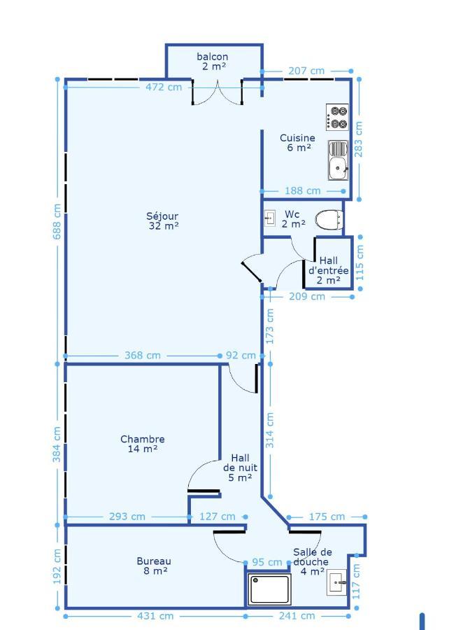 The 99, Appartement Sauna & Parking Liège Dış mekan fotoğraf
